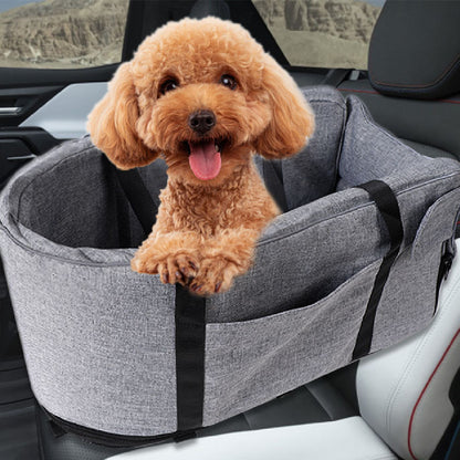 Four-Season Portable Dog Kennel Bed – Padded Travel Pet Bed for Car, Home &amp; Outdoor Use