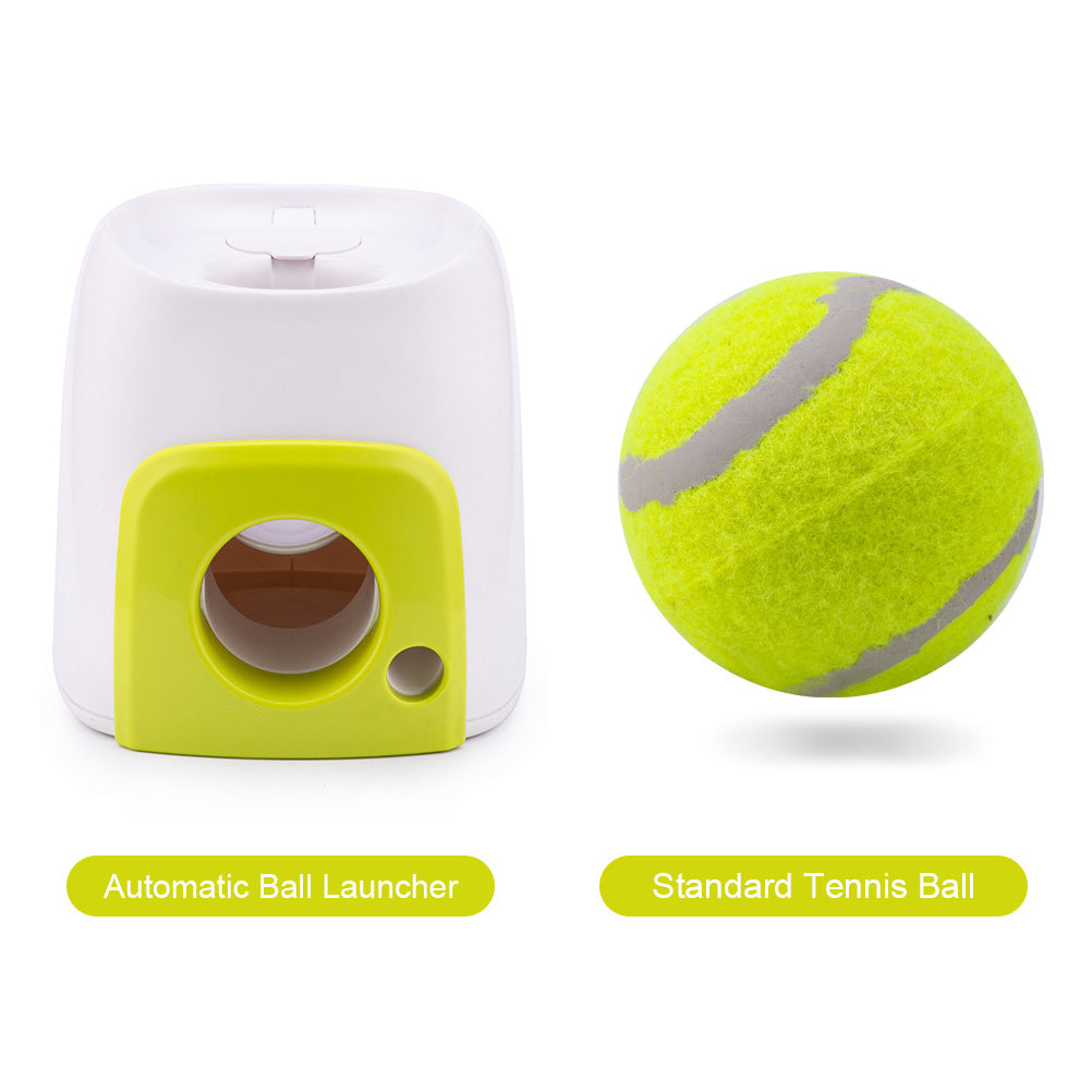 Tennis Ball Treat Reward Machine – Interactive Dog Toy That Releases Food When the Ball Is Dropped In – view 4