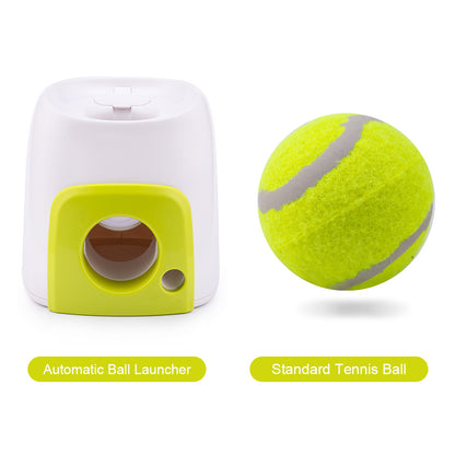 Tennis Ball Treat Reward Machine – Interactive Dog Toy That Releases Food When the Ball Is Dropped In – view 4