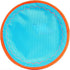 Floating Flying Disc Dog Toy – Multilayer Nylon Flyer with Soft Rubber Edges, 9.75 in, Blue