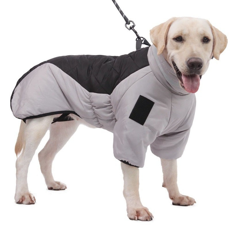Thick Winter Dog Coat for Medium &amp; Large Dogs – Warm Padded Vest – view 6