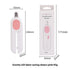 LED Cat Nail Clippers with Light – Stainless Steel Blade, 15 cm or Mini 10 cm, Pink or Blue – view 8
