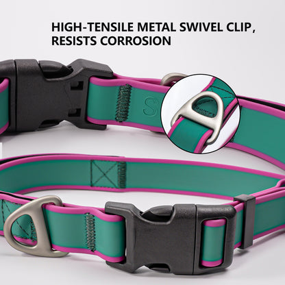 Tactical Dog Collar for Working Dogs – Waterproof, Wear-Resistant, Green, Purple or Orange, 3 Sizes – view 4