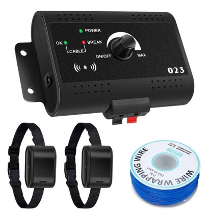 Electric Dog Fence System with Receiver Collar &amp; Boundary Wire