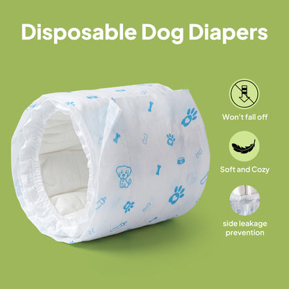 Disposable Male Dog Wraps – Super Absorbent, Leak-Proof Belly Bands, XS–L – view 5
