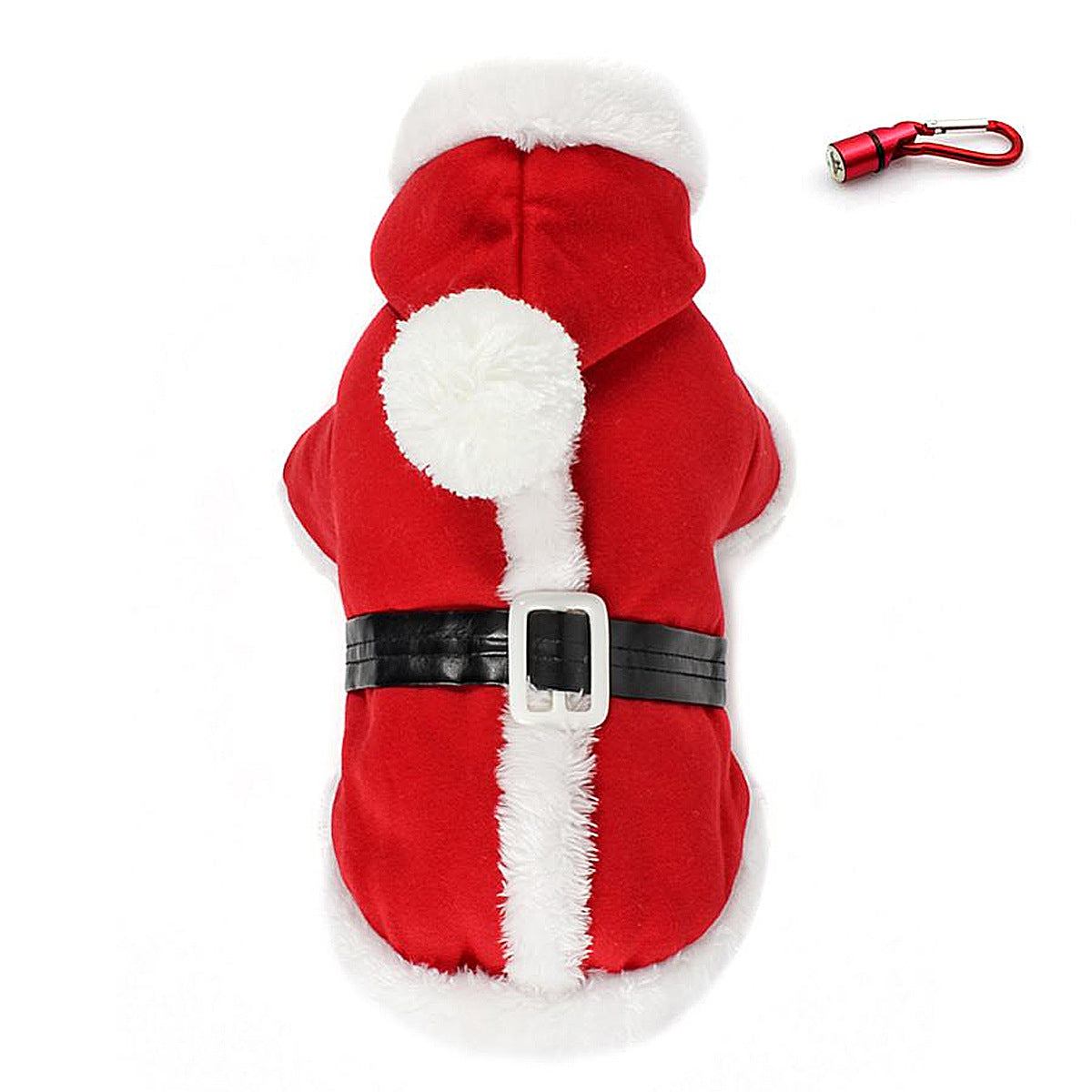Red Christmas Dog Sweater – Warm Holiday Knit – view 7