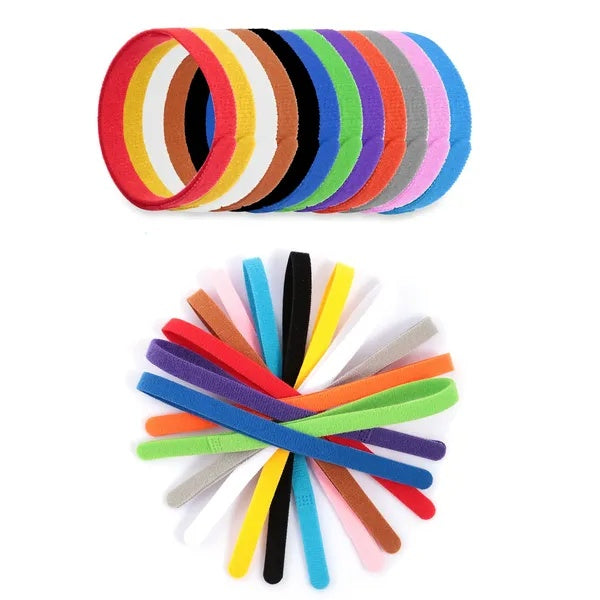 Whelping Puppy ID Collars – 12 Colors, Soft Adjustable Double-Sided Bands, 12 Pack – view 3