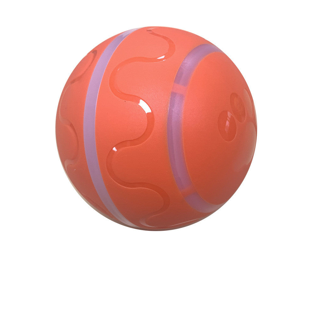 Self-Rotating Rechargeable Cat Ball Toy with Auto Direction Change, Silicone and ABS – view 13