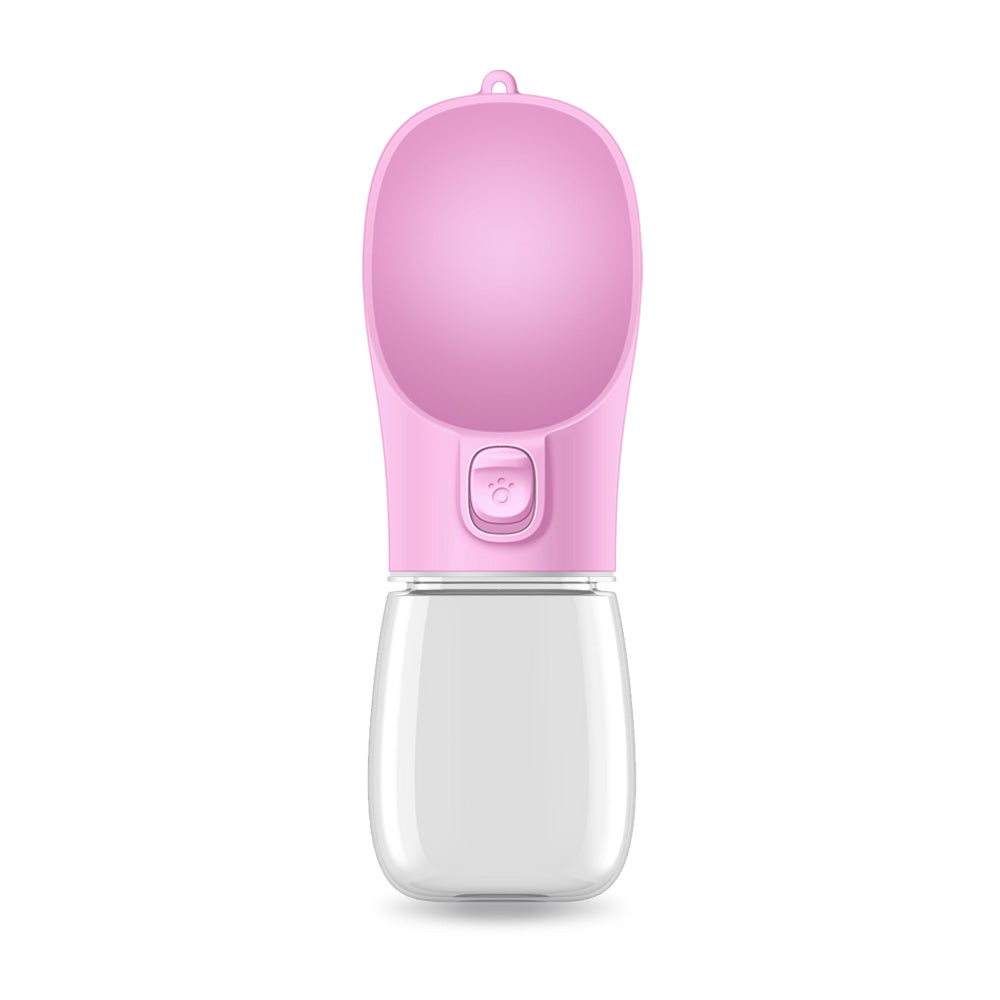 Portable Pet Water Cup – One-Button Travel Drinking Bottle for Dogs &amp; Cats, 300–550 ml – view 2