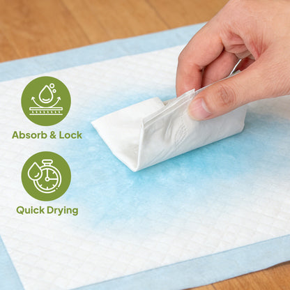 Disposable Underpads – Leak-Proof Pee Pads for Dogs, Beds &amp; Sofas, 50 Count – view 6