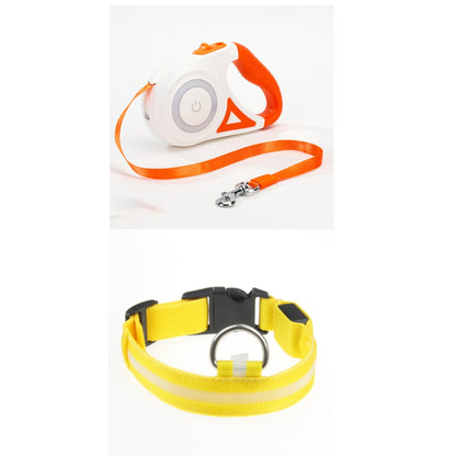 LED Light-Up Dog Collar – Glow-in-the-Dark Night Safety Collar, 6 Colors, Sizes XXS–XL, Rechargeable Options – view 14