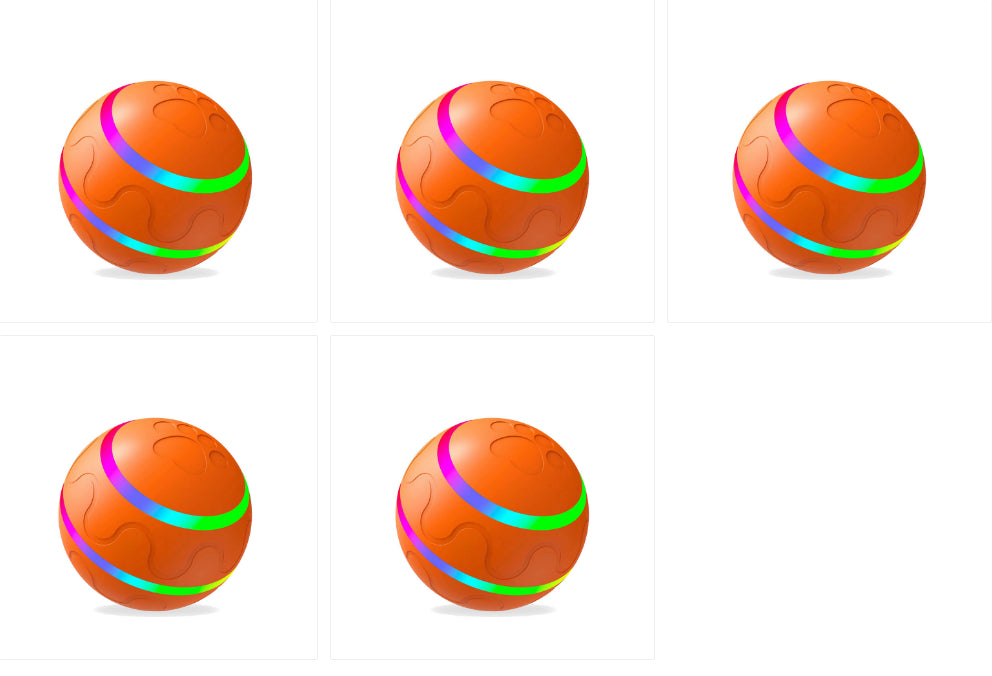 Self-Rotating Rechargeable Cat Ball Toy with Auto Direction Change, Silicone and ABS – view 23