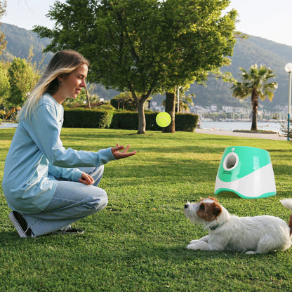 Automatic Dog Ball Launcher – 3 Distances up to 29.5 ft, 6 Balls, for Small &amp; Medium Dogs – view 7