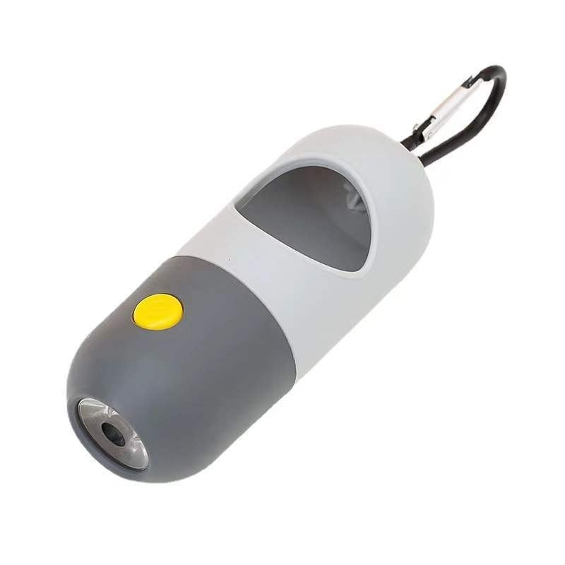 LED Dog Poop Bag Dispenser – Portable Holder with Light, 5 Colors – view 6