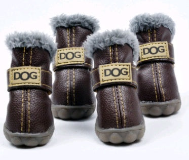 Warm Dog Snow Boots – Non-Slip Winter Paw Protectors – view 5