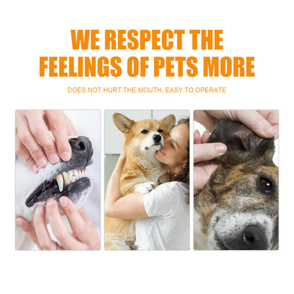 Pet Cleaning Finger Wipes for Dogs and Cats – 50 Count Jar for Teeth, Eye Area and Ears – view 4
