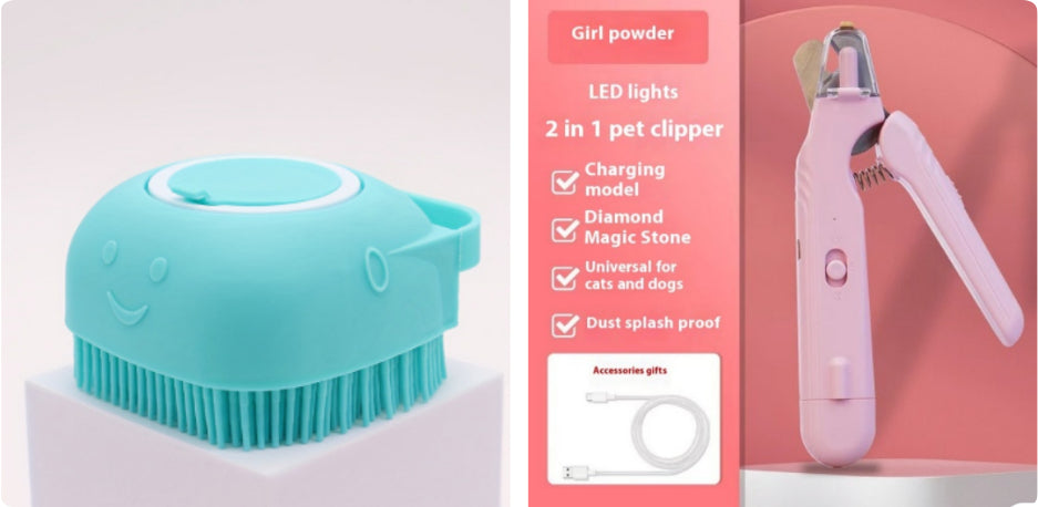 2-in-1 Pet Nail Clipper and Grinder with Dual LED Lights, Dust Guard and Type-C Charging – view 23