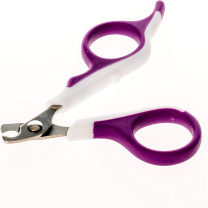 Compact Pet Nail Trimmer in Purple – Handheld Nail Clipper, 6.25 in Tall – view 4