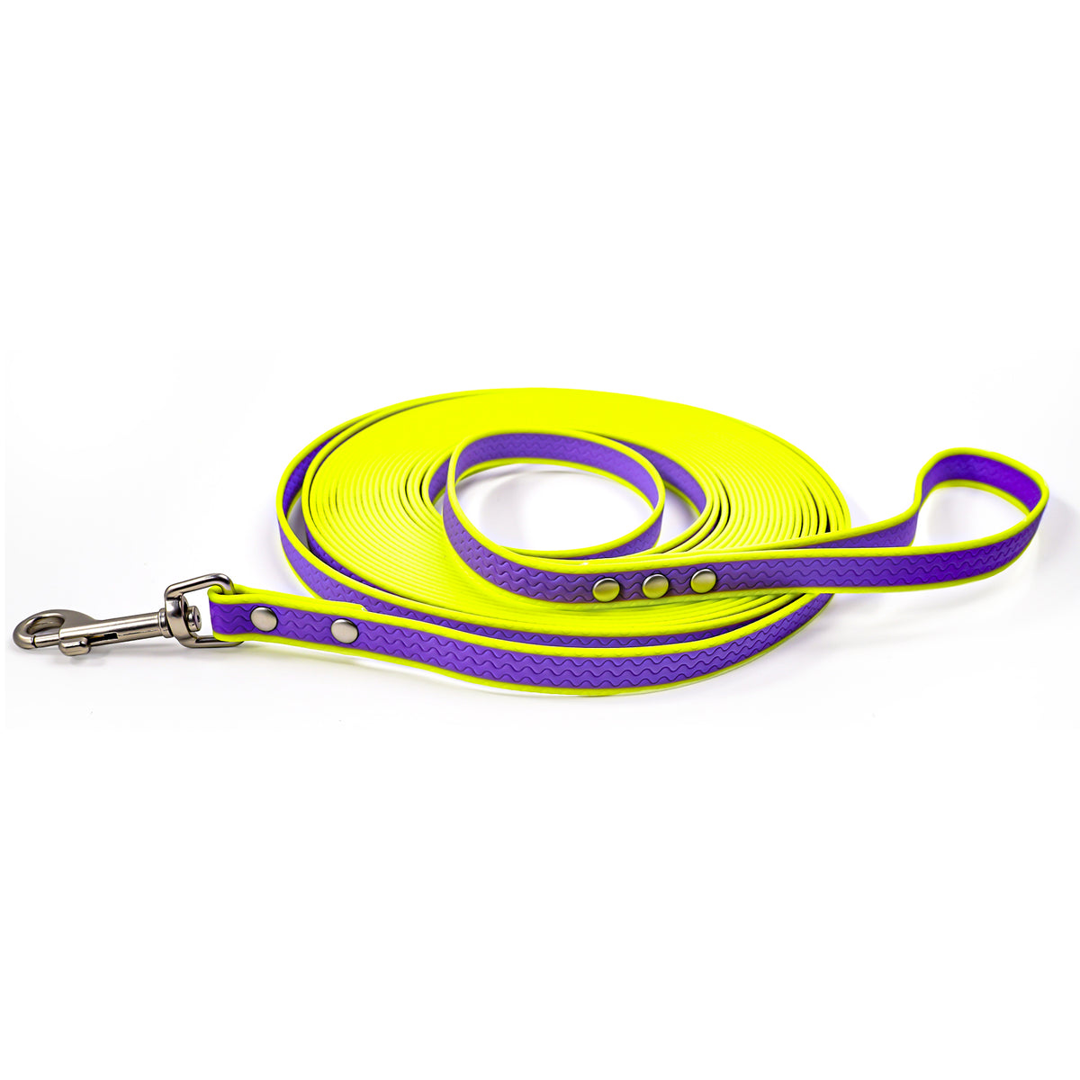 Two-Tone Waterproof Dog Training Leash – PVC Coated Long Line for Recall, 10, 16 &amp; 33 ft – view 8