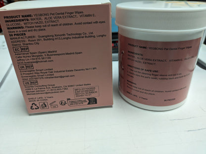 Disposable Pet Dental Finger Wipes – 50 Pre-Moistened Finger Sleeves for Dogs &amp; Cats – view 8