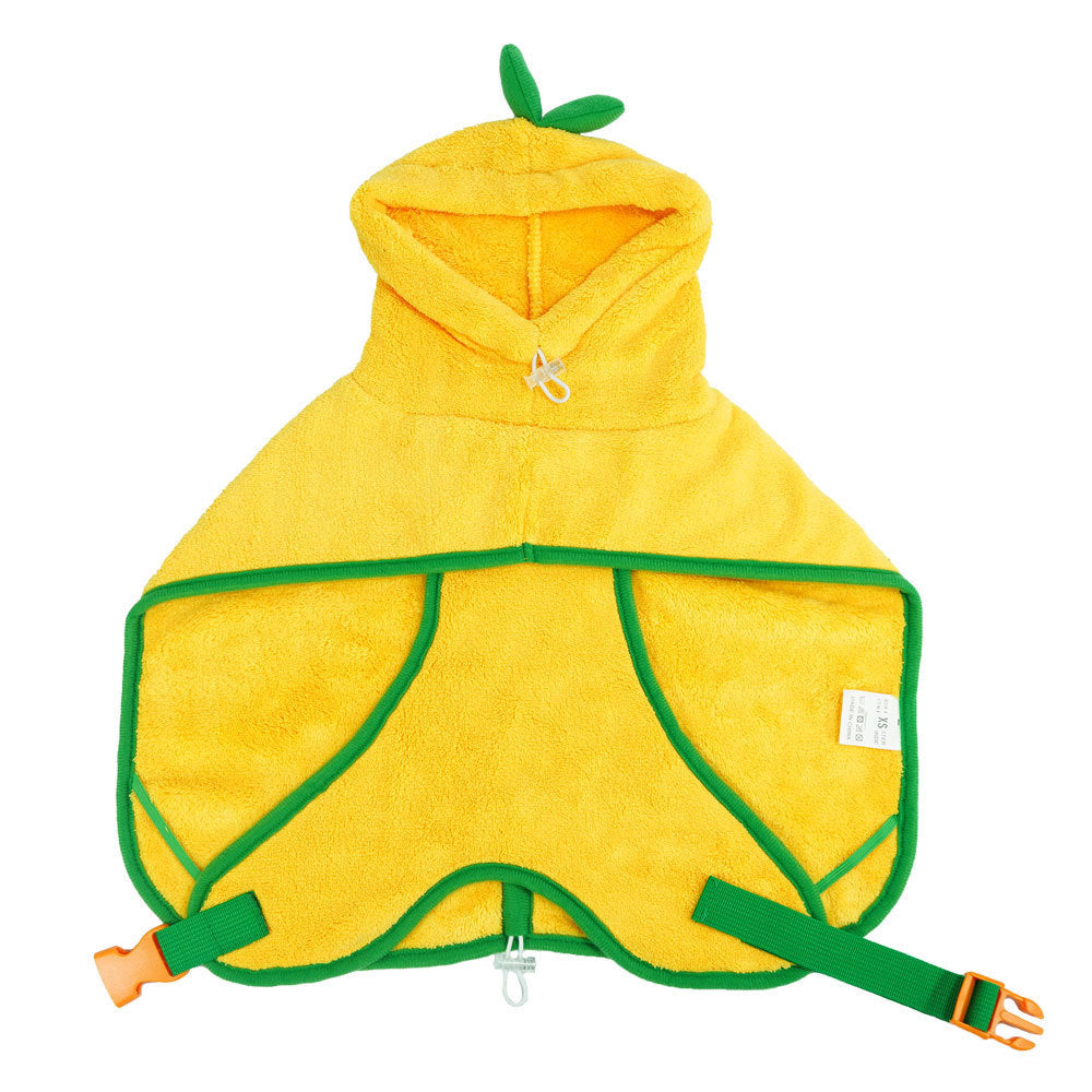 Quick-Dry Microfiber Dog Bathrobe Towel with Hood – view 6