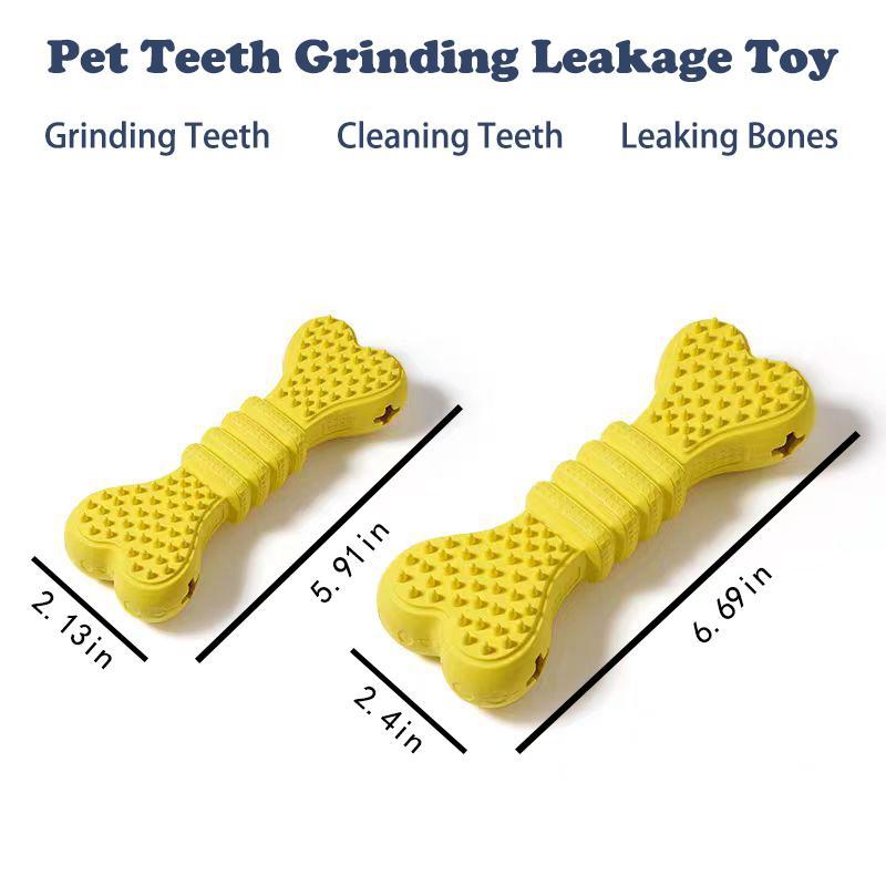 Bristle Chew Stick Dog Toys 2-Pack with Ridged Design for Small, Medium and Large Dogs – view 2