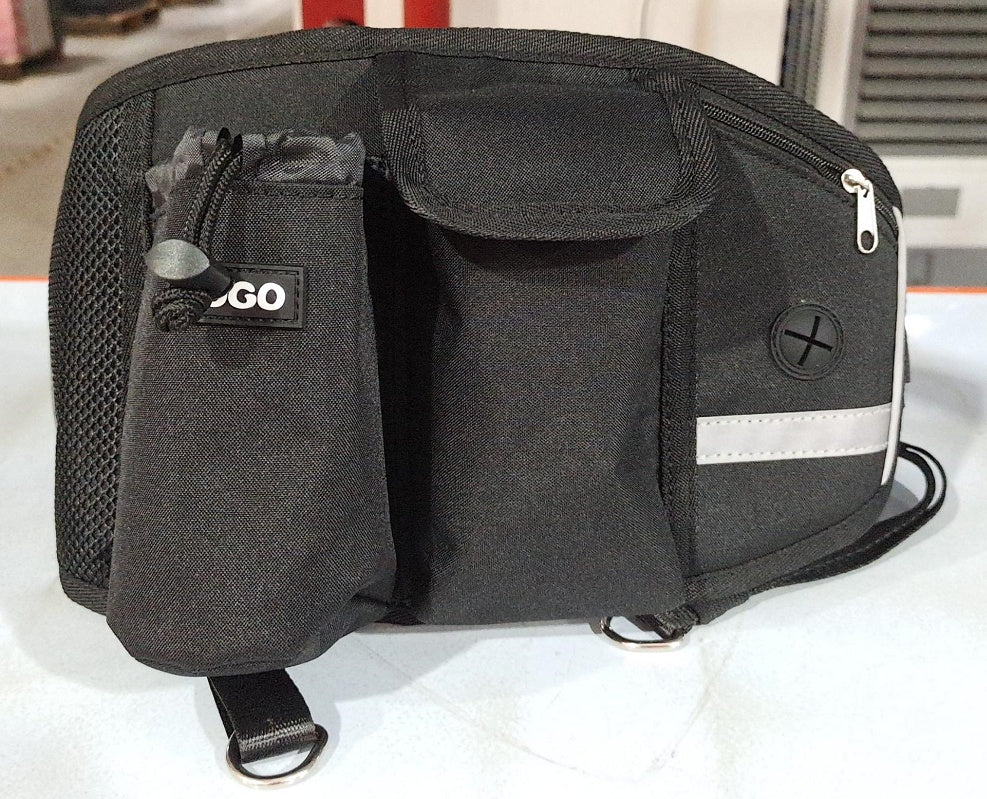 Hands-Free Dog Walking Waist Bag – Running Belt with Treat Pouch – view 13