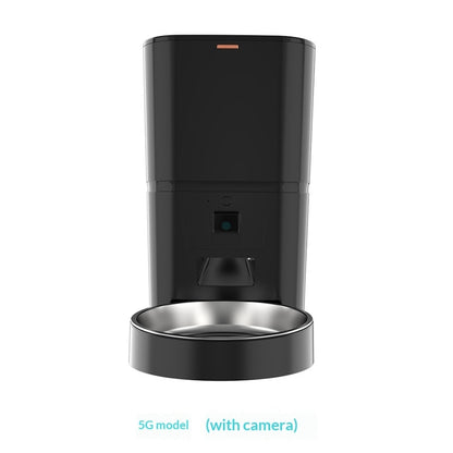 Pet Feeder for Cats &amp; Dogs – 4 L or 6 L, Black or White, Optional Video Camera Version – view 12