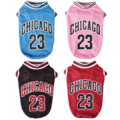 Mesh Basketball Jersey Vest for Dogs, No. 23 Summer Tank in Sizes XS–5XL – view 5