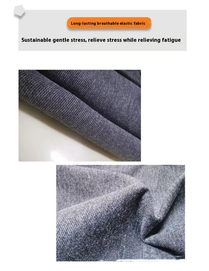 Heather Gray Dog Vest Jacket – Soft Ponte Knit Pet Top in Sizes XXS to XXL – view 3
