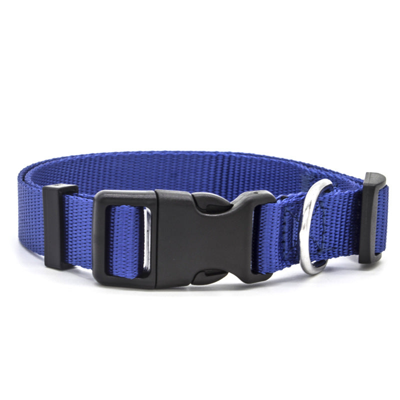 Soft Nylon Dog &amp; Cat Collar – Neoprene Lined, Adjustable with Metal D-Ring, 6 Colors, XS–XL – view 7