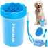 7-in-1 Dog Paw Cleaner Kit with Paw Washer Cup, Bath Brush, Toothbrushes and Towels, Blue