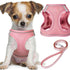 No-Pull Reflective Dog Harness & Leash Set – Breathable Mesh, Step-In, X-Small