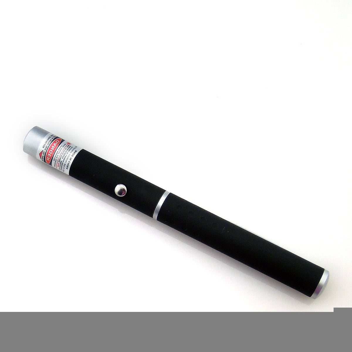 Red Laser Pointer Pens, 10-Pack – 650 nm Single Beam Pen Light, Black, AAA Powered – view 3