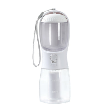 3-in-1 Dog Water Bottle – Travel Cup with Food Container, Waste Bag Holder &amp; Filter, 300 ml – view 13