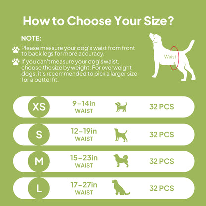 Disposable Female Dog Diapers – Super Absorbent, Leak-Proof with Tail Hole, XS–L – view 8