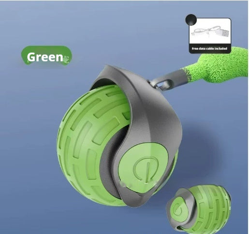 Automatic Rolling Ball Cat Toy – USB Rechargeable, Tap-to-Wake, Quiet Silicone Shell – view 11