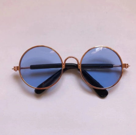 Cat Sunglasses – Retro Round Pet Glasses for Cats &amp; Small Dogs, Photo Prop, 13 Colors, Sizes M &amp; L – view 20