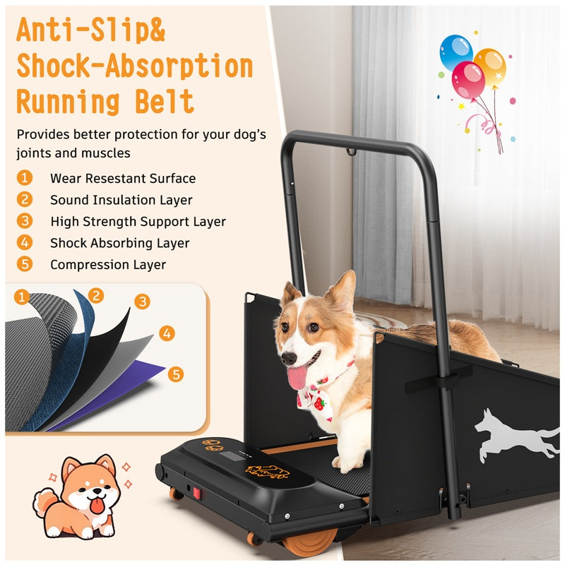 Compact Dog Treadmill for Small &amp; Medium Dogs – 36 x 14 in Belt, 0.5–6 mph, Foldable – view 6