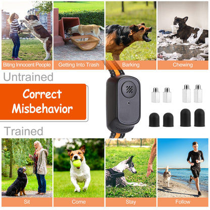 Remote Dog Training Collar with Voice Recording &amp; Keypad Lock – 984 ft, 3 Channels, Rechargeable – view 4