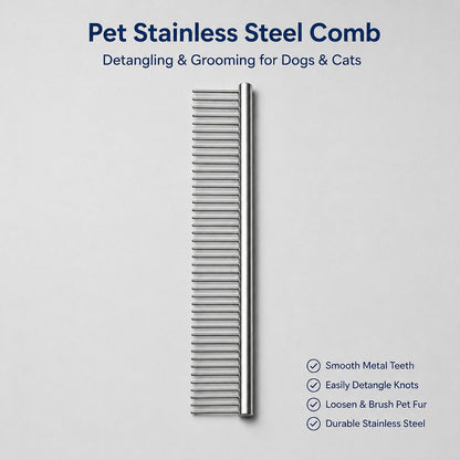 4-Piece Stainless Steel Pet Grooming Scissors Set – Straight, Curved and Thinning Shears with Comb – view 5