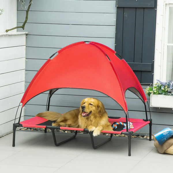 Elevated Cooling Dog Cot – Raised Pet Bed for Indoor &amp; Outdoor Use – view 6
