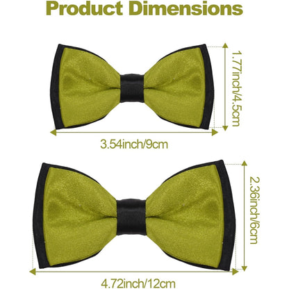 Dog Bow Ties 10-Pack – Slide-On Collar Bowties in Mixed Colors for Medium &amp; Large Dogs – view 2