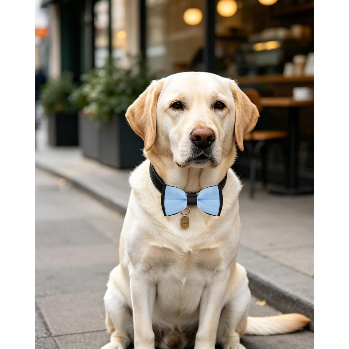 Dog Bow Ties 10-Pack – Slide-On Collar Bowties in Mixed Colors for Medium &amp; Large Dogs – view 6