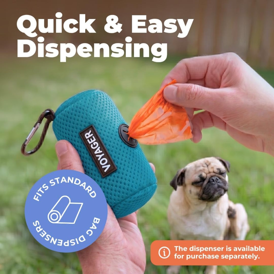 Dog Poop Bags – 150 Count, Thick Leak-Proof &amp; Tear-Resistant, Assorted Colors – view 4