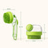 Dog & Cat Shower Brush 2-Pack – Long & Short Handle Silicone Brushes with Shampoo Dispenser – view 6