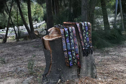 Camo Embossed Dog Leash &amp; Collar Set – Waterproof PVC, Soft Neoprene Handle, 15, 20 &amp; 25 mm, 4 Colors – view 7