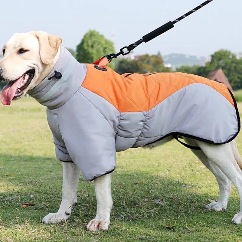 Thick Winter Dog Coat for Medium &amp; Large Dogs – Warm Padded Vest