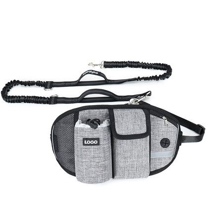 Hands-Free Dog Walking Waist Bag – Running Belt with Treat Pouch – view 16