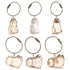 6-Piece Cat Hair Memorial Pendant Set – Pet Fur Keepsake Capsules, Wear as Necklace or Keychain – view 6